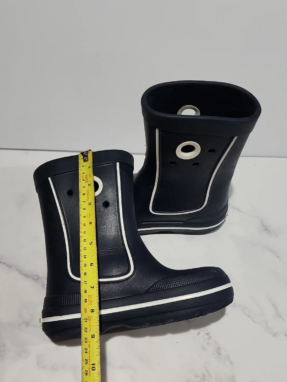Crocs  Dark  Blue Rain Boots